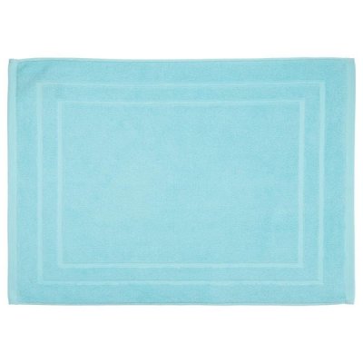 PARIS PRIX Tapis de bain aqua 50X70 Atmosphera cr&eacute;ateur d'int&eacute;rieur - Turquoise