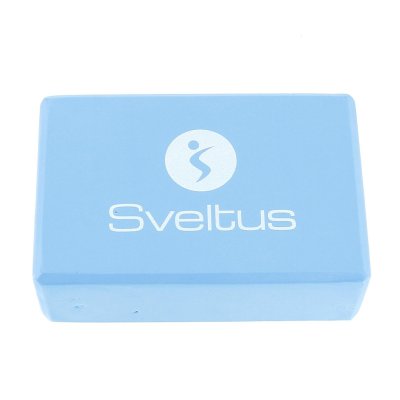SVELTUS Tapis de gymnastique Yoga brick bleu Bleu ciel Taille : UNIQUE