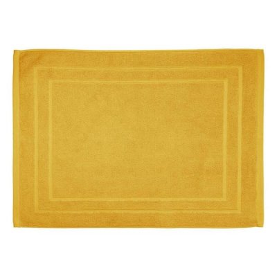 ATMOSPHERA Tapis de salle de Bain en coton Ocre 50 x 70 cm