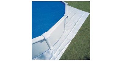 GRE Tapis De Sol 5,50m X 5,50m Pour Piscine &Oslash;5,50m, &Eacute;paisseur 100g/m&sup2;