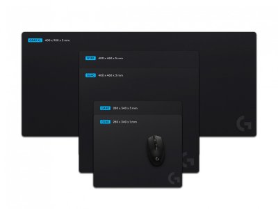 Tapis de souris gaming Logitech G240 Cloth antid&eacute;rapant Noir 