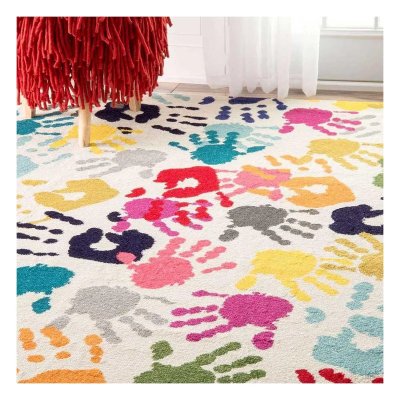 UNAMOURDETAPIS Tapis enfant - 80x150 cm - HANDI BOUTIK Multicolore - Polypropyl&egrave;ne - UN AMOUR DE TAPIS