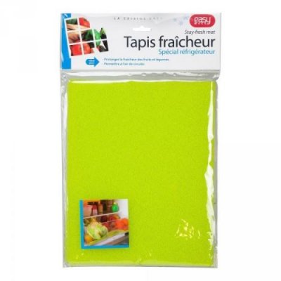 PARIS PRIX Tapis fra&icirc;cheur Vert Absolument Maison