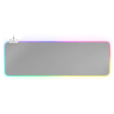 MARS GAMING Tapis  MMPRGB2S LED RGB Blanc 