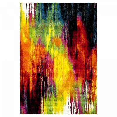 UNAMOURDETAPIS Tapis moderne - 80x150 cm - BELO 1 Multicolore - Polypropyl&egrave;ne - UN AMOUR DE TAPIS