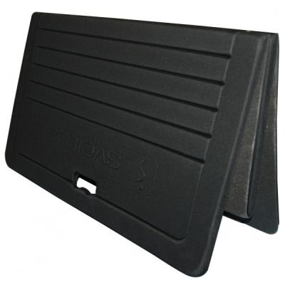 SVELTUS Tapis pliable noir  190*90