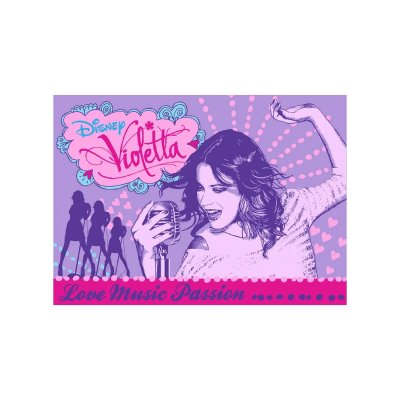 UNAMOURDETAPIS Tapis Violetta Love Music Passion