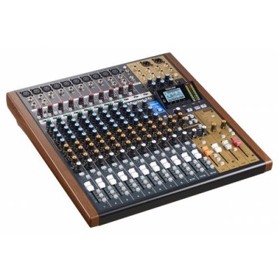 TASCAM  Console de mixage analogique 14 voies et enregistreur 16 canaux sur carte