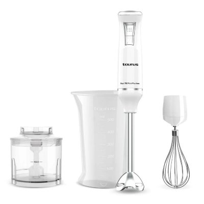 TAURUS  bapi 750 pure plus inox mixeur portable 750 w blanc 