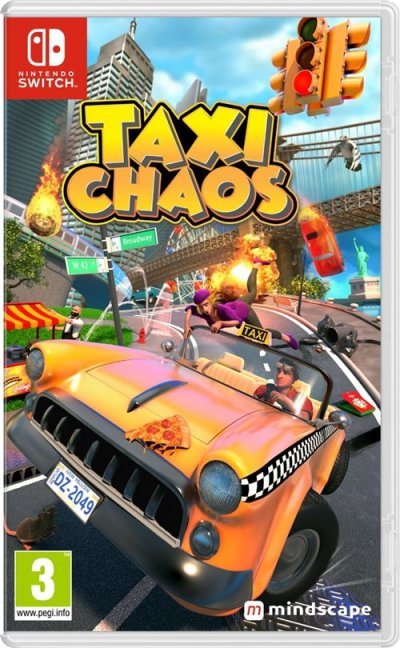 JUST FOR GAMES Taxi Chaos Nintendo Switch