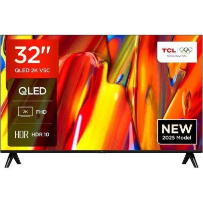 TCL  32V5C QLED 32'' Full HD Android TV Dolby Digital Plus DVB-T2 Noir