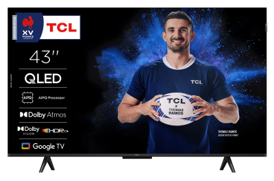 TCL QLED 43"" 43P7K UltraHD 4K Dolby Atmos Google TV