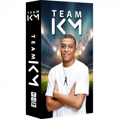 Team KM - Jeu de soci&eacute;t&eacute; d&eacute;di&eacute; a Kyllian Mbapp&eacute; ASMODEE