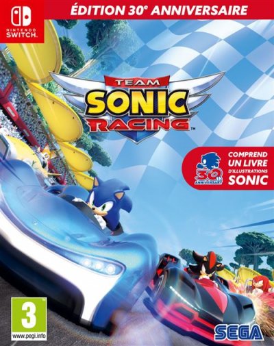 SEGA Team Sonic Racing 30th Anniversary Edition Premium Nintendo Switch 