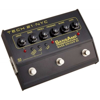 TECH21 Tech 21 Bass Driver D.I. Programmable - Pr&eacute;-ampli basse