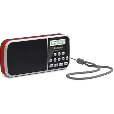  TechniSat TechniRadio RDR - Radio portative DAB - 1 Watt - rouge 