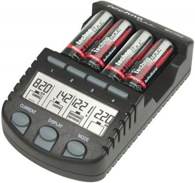 TECHNOLINE  BC 700 Chargeur de batterie - Noir 