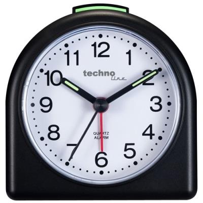 TECHNOLINE  Geneva R&eacute;veil de Quartz Noir SD