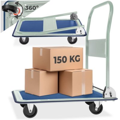 TECTAKE  Chariot de transport 150 kg