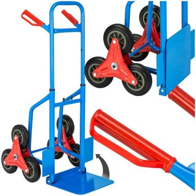 TECTAKE  diable monte escalier 100 kg avec plateau pliable 402451