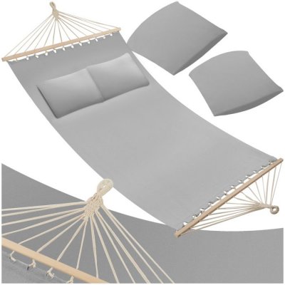 TECTAKE  hamac double eden - gris clair 403566