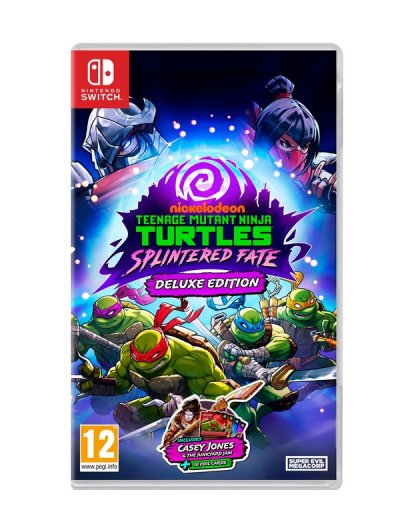 Teenage Mutant Ninja Turtles Splintered Fate Deluxe Edition Nintendo Switch 