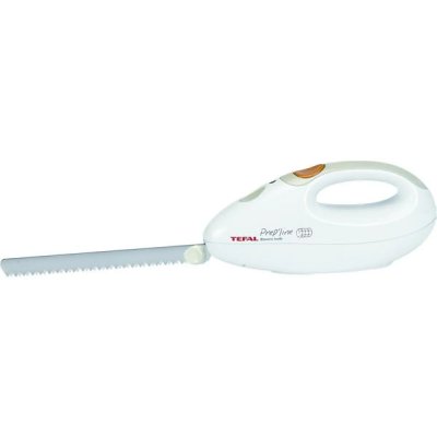 TEFAL  8523.31 - couteau &eacute;lectrique - blanc/&eacute;cru 