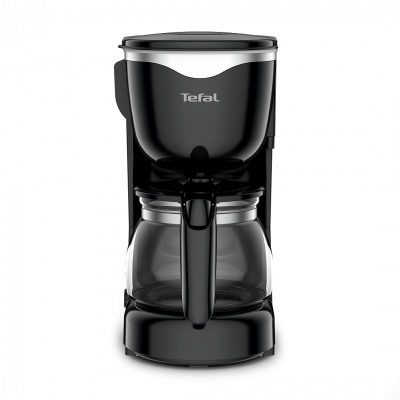 TEFAL  Cafeti&egrave;re 6 tasses noir/inox