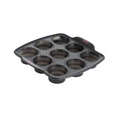 TEFAL  Crispybake - Moule &agrave; muffins - cavit&eacute; 9 - platine