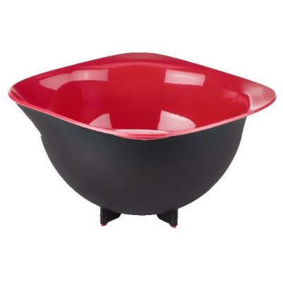 TEFAL  K2070414 Ingenio Bol de pr&eacute;paration, Acier, Rouge et Noir 1.5L