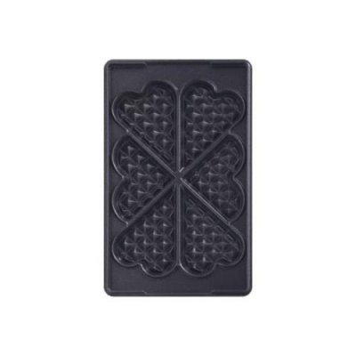 TEFAL  Lot de 2 Plaques Gaufrettes C&oelig;ur - Snack Collection - XA800612