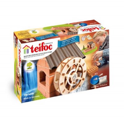 TEIFOC  - Tei4030 - Jeu De Construction - Moulin &Agrave; Roue
