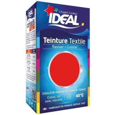 IDEAL Teinture liquide pour coton - 40 mL - tomate cerise 03