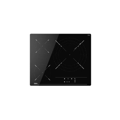 TEKA  TBC63632TTCBK Plaque Vitroc&eacute;ramique 3 Zones 60cm Noir