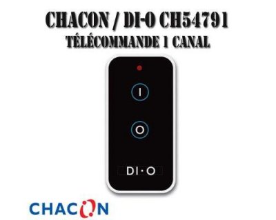 DIO CONNECTED HOME T&eacute;l&eacute;commande 1 canal Dio Home Connected