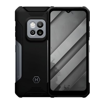 HAMMER T&eacute;l&eacute;phone Chantier IP69 Batterie 6500 mAh Android 14 Construction 2 5G  Noir 