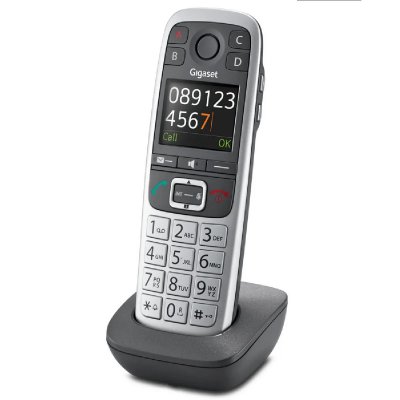 GIGASET T&eacute;l&eacute;phone fixe sans fil E560 HX Argent
