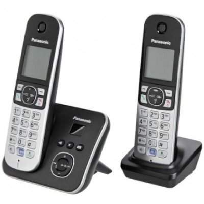 PANASONIC T&eacute;l&eacute;phone Fixe Sans Fil KXTG6822GB 