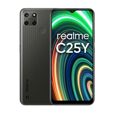 REALME T&eacute;l&eacute;phone Intelligent  C25Y 781076 6.5'' Unisoc T610 4Go 64Go Android 11 Metal Gris
