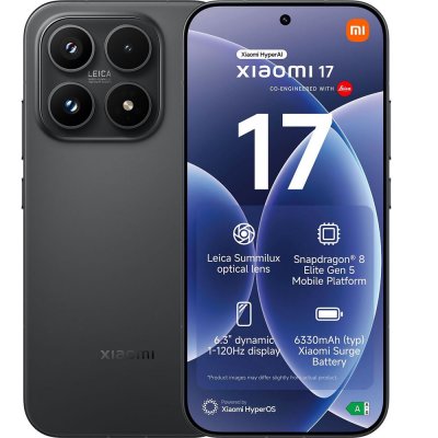 XIAOMI T&eacute;l&eacute;phone mobile -  -  17 Noir - Optique Leica Summilux - 12 Go RAM - 256 Go
