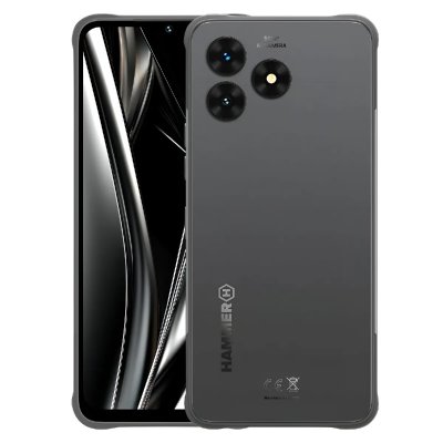HAMMER T&eacute;l&eacute;phone R&eacute;sistant &Eacute;tanche &Eacute;l&eacute;gant IP69 Batterie 6000mAh Blade Va 5G  Noir 