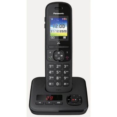 PANASONIC T&eacute;l&eacute;phone sans fil  KX-TGH720FRB