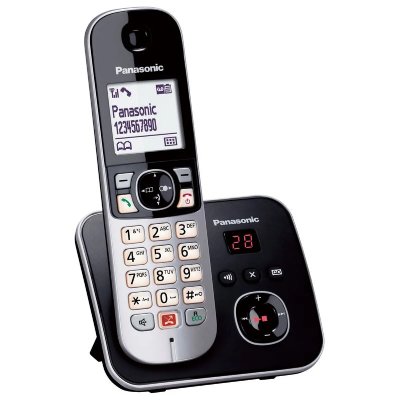 PANASONIC T&eacute;l&eacute;phone sans fil r&eacute;pondeur  KX-TG6861FRB