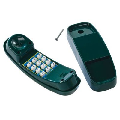  T&eacute;l&eacute;phone vert pour enfants pour structures de jeux