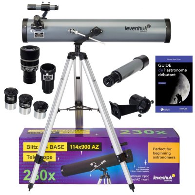  T&eacute;lescope levenhuk blitz 114 base zoom