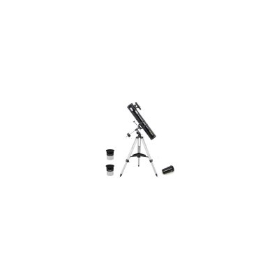 OMEGON T&eacute;lescope  114/900 + Monture Equatoriale Type A + Oculaires + Barlow