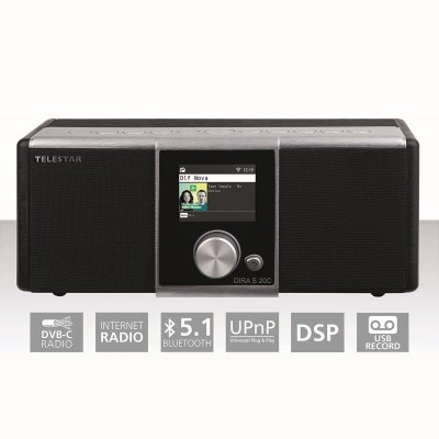 TELESTAR  Dira S 20c Bluetooth Internet Radio Noir
