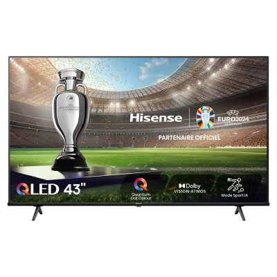 HISENSE T&eacute;l&eacute;viseur intelligent  43"" QLED 4K UHD 43E7NQ