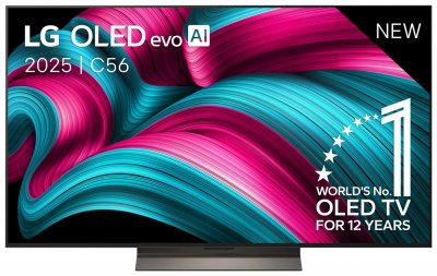 LG T&eacute;l&eacute;viseur  evo AI C5 (2025) 55 OLED UHD 4K &ndash; OLED55C56LB