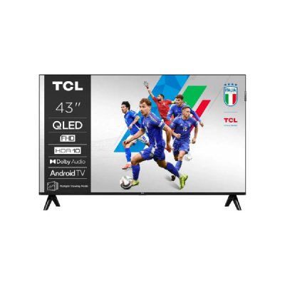 TCL T&eacute;l&eacute;viseur -  - 43V5C - 43 QLED - Full HD 1080p - Google TV